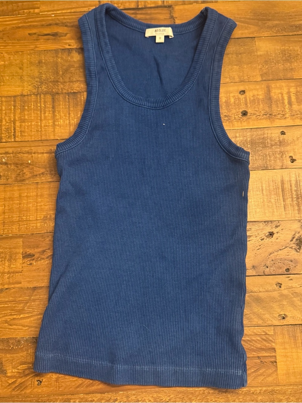 AGOLDE Ribbed Poppy Tank - Picture 2 of 7